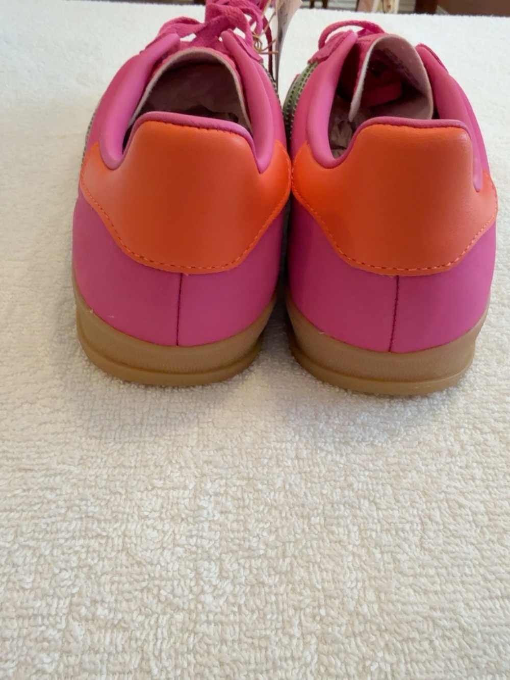 adidas Gazelle Indoor Pink Green Women’s 8 NWT JI2718 - Picture 5 of 8